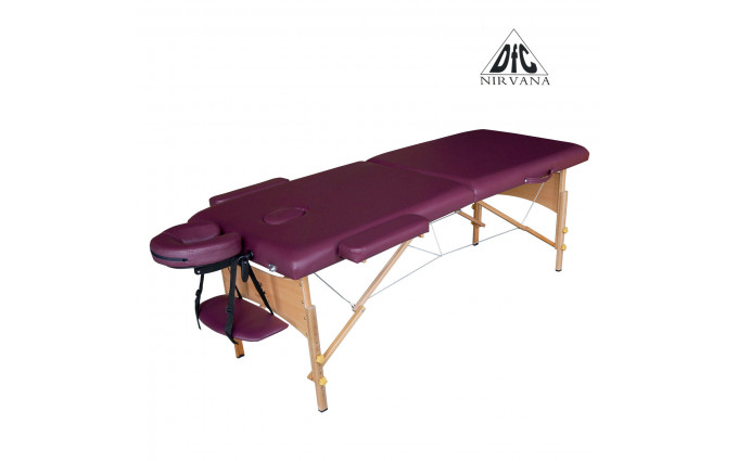 Массажный стол Dfc Nirvana, Relax, дерев. ножки, цвет сливы (Plum) Массажный стол Dfc Nirvana, Relax, дерев. ножки, цвет сливы (Plum)
