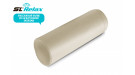 Массажный валик 120*500 бежевая кожа  (Beige)
